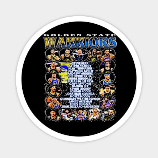 Golden State 2022 NBA Champs Team Magnet